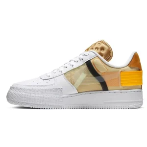 Nike Air Force 1 Type White Gold