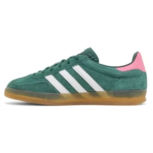 adidas Gazelle Indoor Collegiate Green Lucid Pink